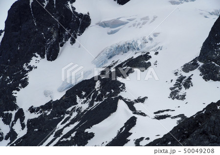 サウスジョージア島 氷河と雪山 50049208