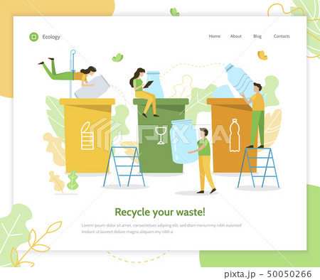 Sort waste web banner 50050266