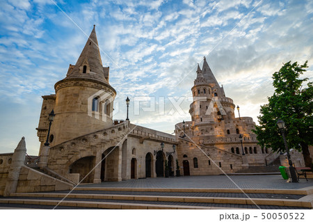 Fisherman's Bastion on the Buda bank of the Danube Fisherman's Bastion on the Buda bank of the Danube 50050522