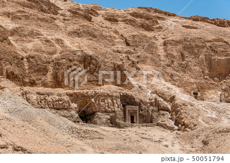 The antique temple of female pharao Hatchepsut near Luxor in Egypt The antique temple of female pharao Hatchepsut near Luxor in Egypt 50051794