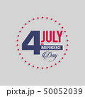 Independence day background and badge Independence day background and badge 50052039