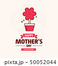 Happy Mothers's Day Typographical Design Happy Mothers's Day Typographical Design 50052044