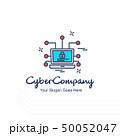 Cyber company laptop logo with Cyber company laptop logo with 50052047