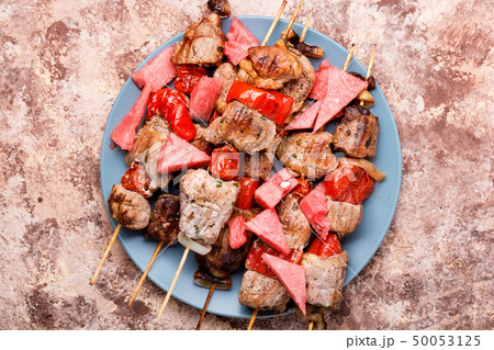 Shashlik or shish kebab Shashlik or shish kebab 50053125