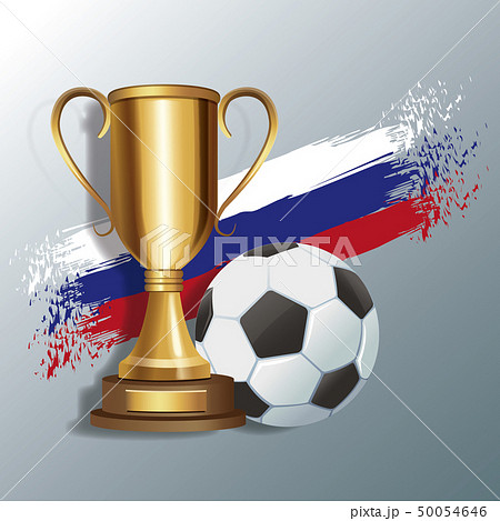 Russia Soccer Tournamentのイラスト素材