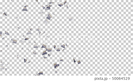 CG粒子三角形和方形五彩紙屑 50064529