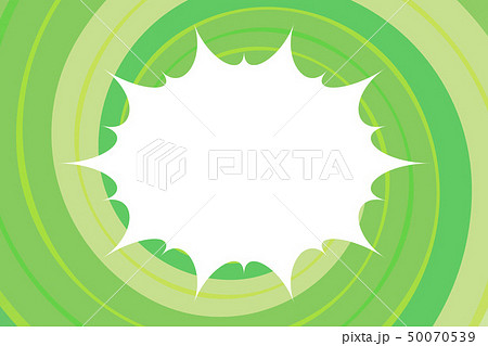 背景壁紙 まんが表現 吹き出し 渦巻 コピースペース タイトルスペース セリフ フリー素材 フレームのイラスト素材