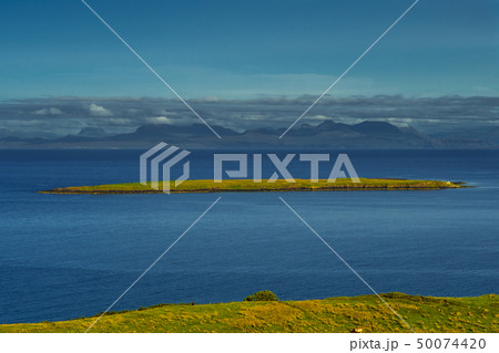 Island At Coast Of Isle Of Skye In Scotland Island At Coast Of Isle Of Skye In Scotland 50074420