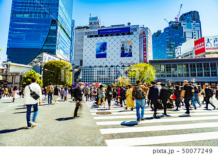 渋谷スクランブル交差点 渋谷スクランブル交差点 50077249