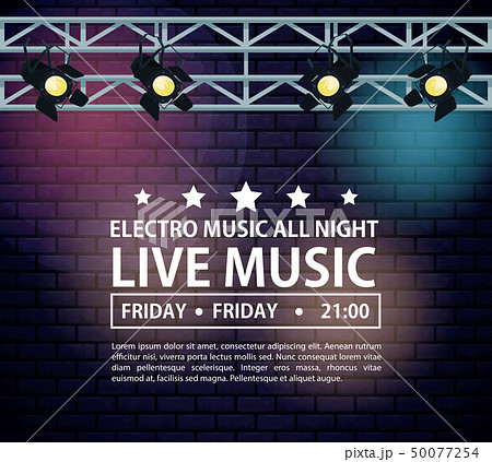 Electro music festivas poster Electro music festivas poster 50077254