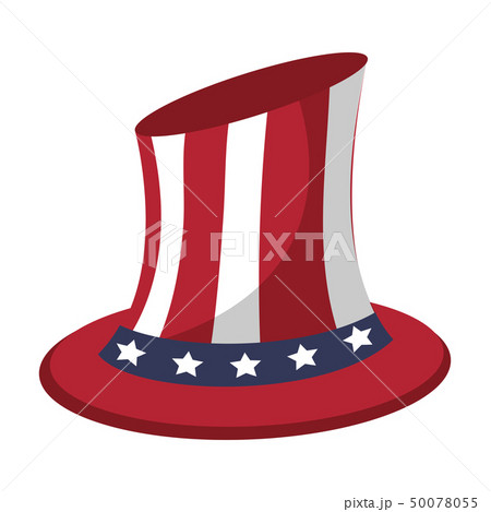 Uncle sam united states hat patriotic isolated Uncle sam united states hat patriotic isolated 50078055