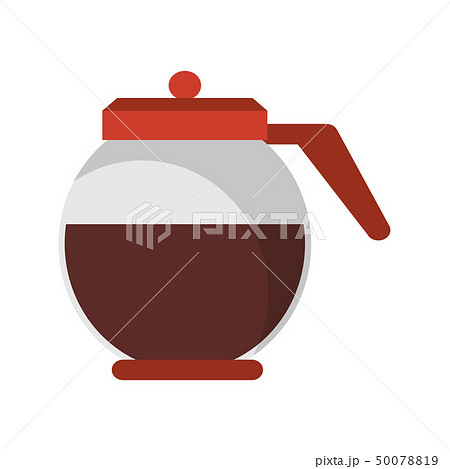Coffee pot hot and fresh isolated Coffee pot hot and fresh isolated 50078819