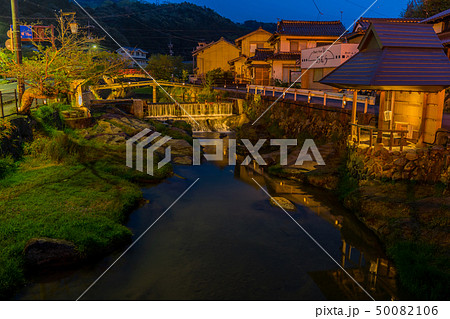 春の玉造温泉　夜景ライトアップ 50082106