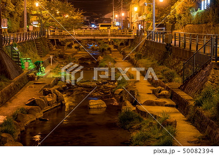 春の玉造温泉　夜景ライトアップ 50082394