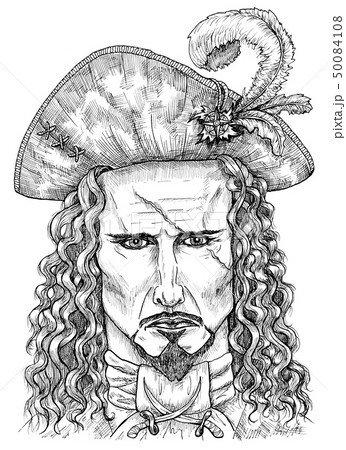 Pirate captain or sailor with scar Pirate captain or sailor with scar 50084108