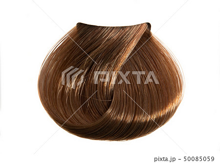 colored lock of hair isolated 50085059
