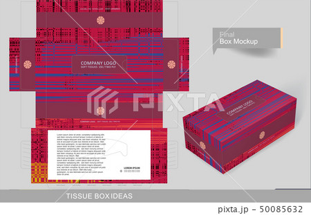 Tissue box template concept series 50085632