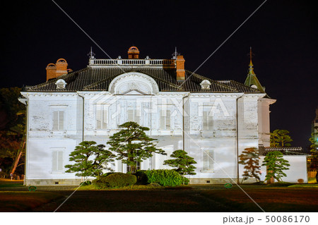 ライトアップされた仁風閣 50086170