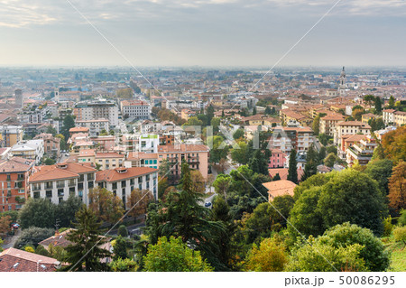 View of Bergamo from Porta San Giacomo gate  50086295