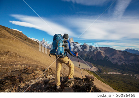 Hike in Patagonia 50086469