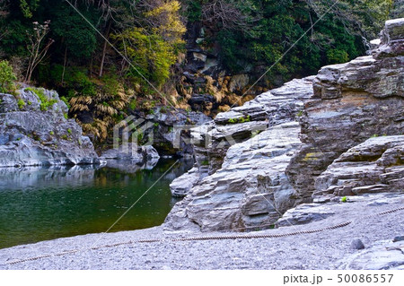 長瀞の岩畳 一枚岩 50086557