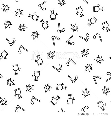 Legal Leaf Marijuana Legalize Seamless Pattern Legal Leaf Marijuana Legalize Seamless Pattern 50086780