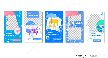 Health Insurance Home Social Media Template Banner Health Insurance Home Social Media Template Banner 50086867