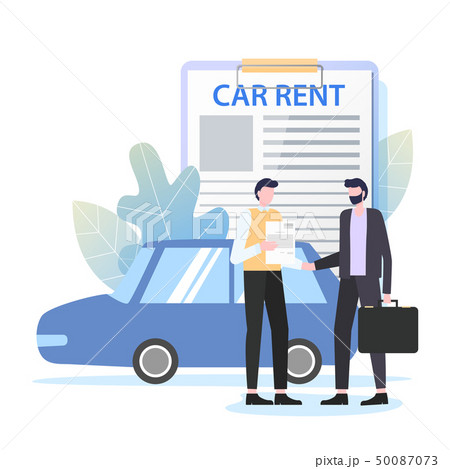 Businessman Rent Car Dealer Business Travel 50087073
