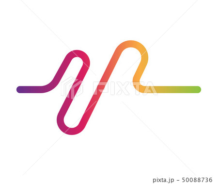 Sound waves vector illustration Sound waves vector illustration 50088736