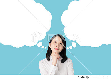 想像する女性 50089707