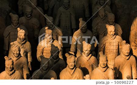 The terracotta warriors of eternal army of Qin Shi 50090227