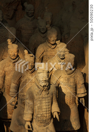 The terracotta warriors of eternal army of Qin Shi The terracotta warriors of eternal army of Qin Shi 50090230