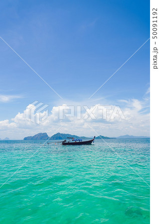 Travel to the sea and island by long tail boat Travel to the sea and island by long tail boat 50091192
