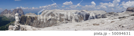Panorama from the summit of Sass Pordoi. Panorama from the summit of Sass Pordoi. 50094631
