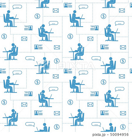 Pictogram people in the global Internet network Pictogram people in the global Internet network 50094956