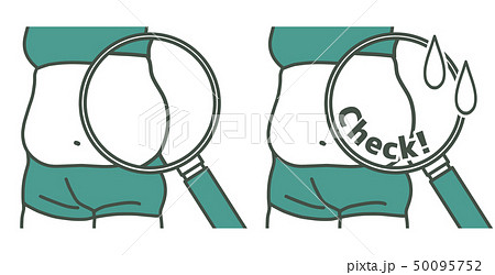 ダイエット-ウエスト-メタボ-2色 50095752