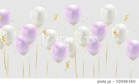 Balloon pink and white pastel, 50096360