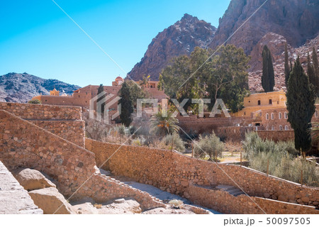 Church and monastery in Saint Catherine Egypt, Sinai 50097505