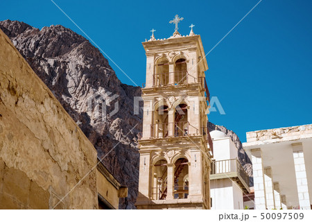 Church and monastery in Saint Catherine Egypt, Sinai 50097509