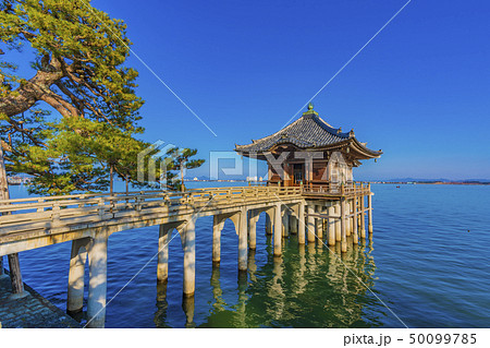 滋賀県 満月寺浮御堂 滋賀県 満月寺浮御堂 50099785