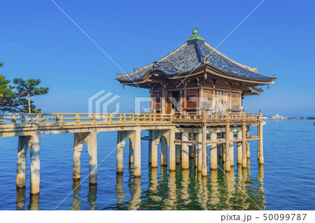 滋賀県 満月寺浮御堂 滋賀県 満月寺浮御堂 50099787