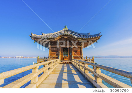 滋賀県 満月寺浮御堂 滋賀県 満月寺浮御堂 50099790