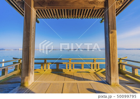 滋賀県 満月寺浮御堂 滋賀県 満月寺浮御堂 50099795