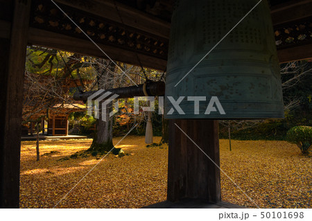 秋の広徳寺　東京都あきる野市　 50101698