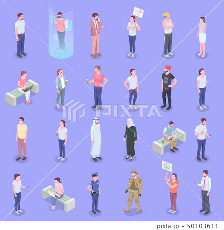 Society People Isometric Set 50103611
