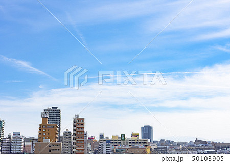 新潟市上大川前通付近より信濃川対岸の街並み 新潟市上大川前通付近より信濃川対岸の街並み 50103905