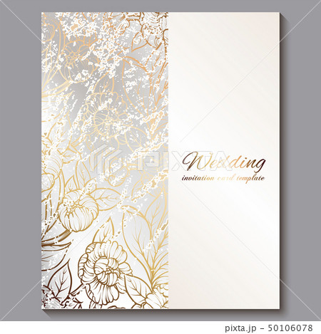 Exquisite royal luxury wedding invitation, gold on Exquisite royal luxury wedding invitation, gold on 50106078