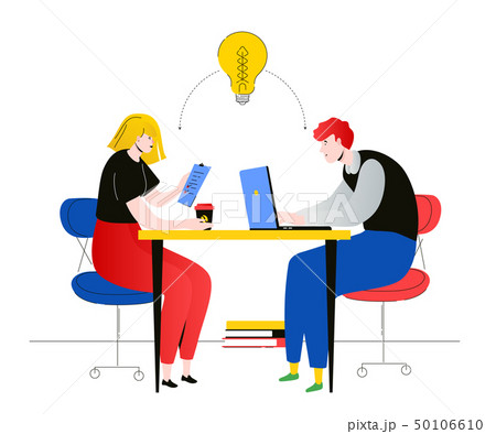 Task management - flat design style colorful illustration 50106610