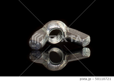 Work tool item isolated on black glass 50110721