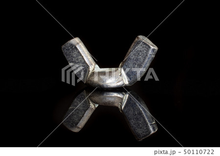 Work tool item isolated on black glass 50110722